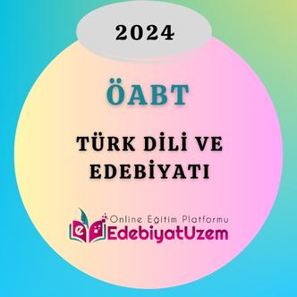 2024 Türk Dili ve Edebiyatı ÖABT  Tüm Dersler (Kitap Hediyeli )