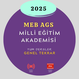 2025-MEB AGS TÜM DERSLER GENEL TEKRAR