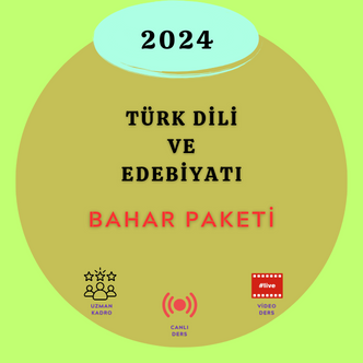 TÜRK DİLİ VE EDEBİYATI ÖABT  BAHAR PAKETİ